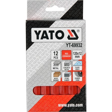 YT-69932 YATO Set 12 bucati de creta rosie