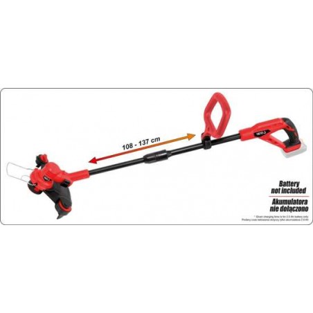 YT-82831 YATO Trimmer compatibil cu acumulator Li-Ion 18 V