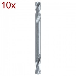 Set 10 burghie HSS-G varf dublu 4 mm Makita