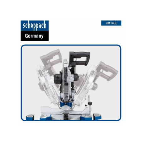 Fierastrau circular de masa 2000 W Scheppach HM 140 L