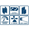 BOSCH 06019G8000 Masina gaurit 2 acumulatori 12V 2.0Ah