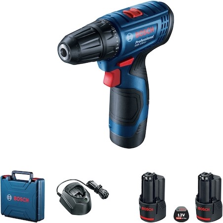 BOSCH 06019G8000 Masina gaurit 2 acumulatori 12V 2.0Ah