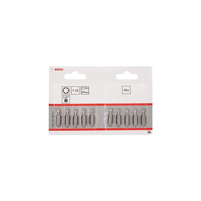 Biti de insurubare T15 XH lungime 25 mm Bosch 2607001608
