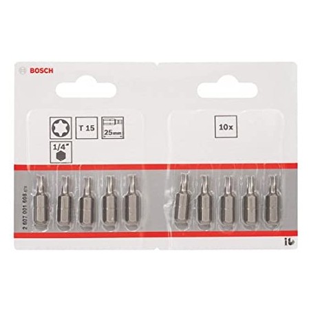 Biti de insurubare T15 XH lungime 25 mm Bosch 2607001608