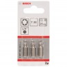 Biti de insurubare T20 xh lungime 25 mm Bosch 2607001611