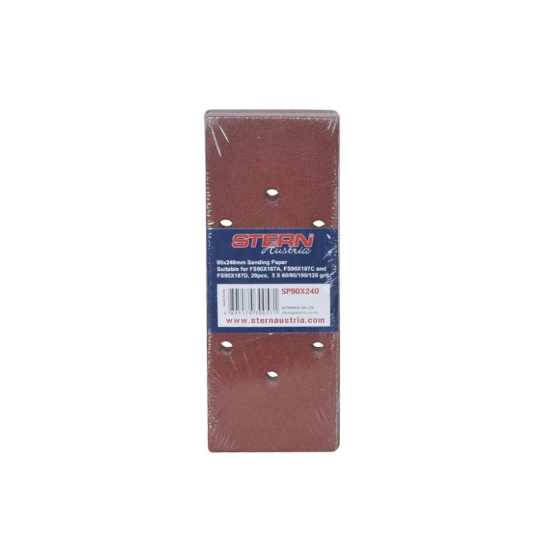 SP90X240 STERN Set 20 foi abrazive 90x240mm pentru slefuitoare