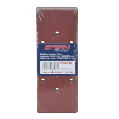 SP90X240 STERN Set 20 foi abrazive 90x240mm pentru slefuitoare