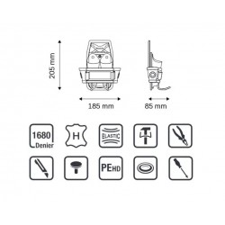 Suport curea reglabil pentru scule de mana si ciocan Makita
