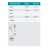 Set de 3 agatatoare de curea Makita