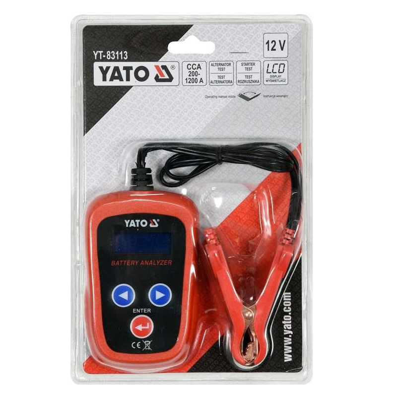 Aparat de testare acumulatori Yato