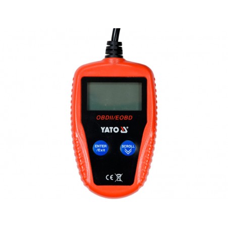 YT-72977 Tester Diagnostic Auto OBD2, EOBD cu alimentare directa Yato