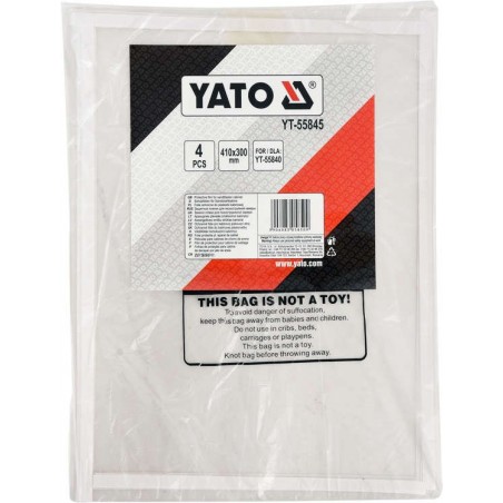 Set patru folii de protectie pentru cuva de sablat Yato