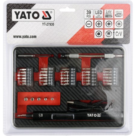 Surubelnita cu acumulator 3.6 V Yato YT-27930
