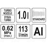 Pistol de suflat spuma activa capacitate 1L Yato YT-23641