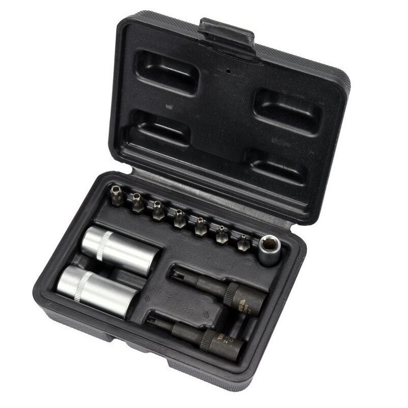 Set de biti si tubulare pentru aer conditionat auto Yato YT-12007