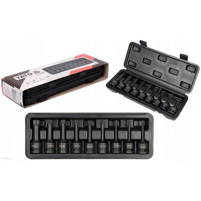 Set noua biti de impact Spline 1/2 Yato YT-10691