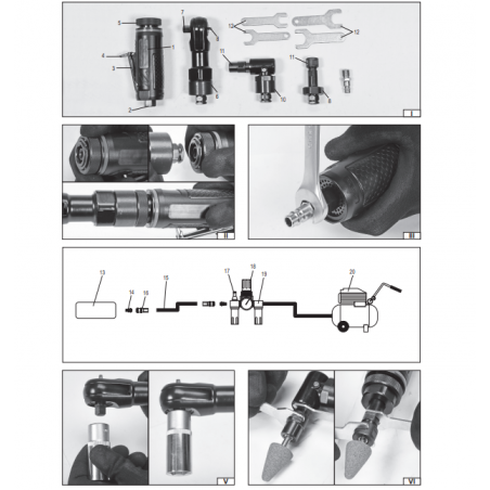 Antrenor  3 in 1 actionat pneumatic Yato YT-09860