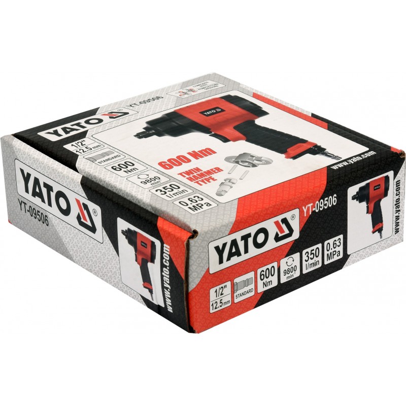 Pistol de impact cu actionare pneumatica Yato YT-09506