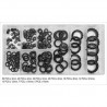 Set 200 saibe cu crestaturi exterioare anti-vibrante Yato YT-06863