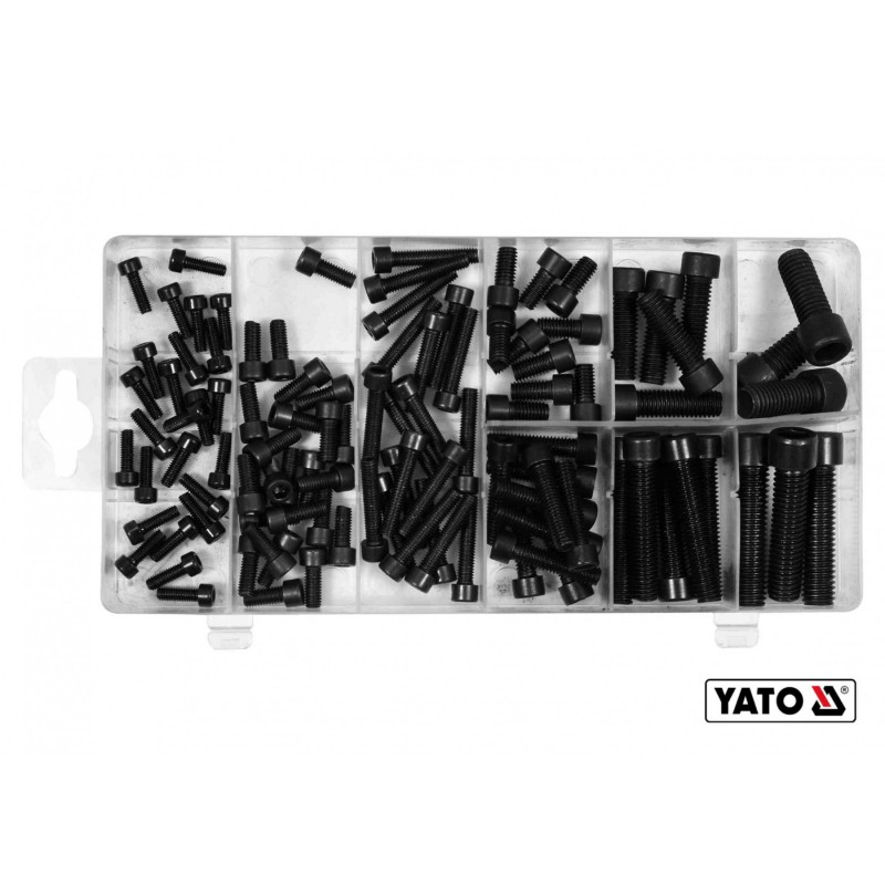 Set 106 suruburi cu cap hexagonal Yato YT-06778