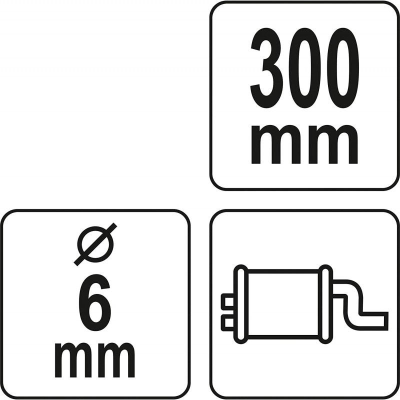 Yato YT-06390 Carlig pentru sistemul de evacuare auto Yato