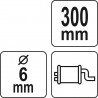 Yato YT-06390 Carlig pentru sistemul de evacuare auto Yato