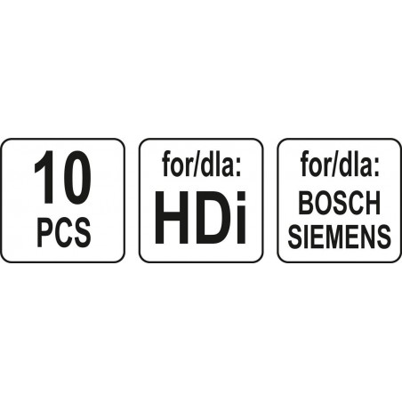 Kit demontare injectoare grup motor PSA Yato YT-05338