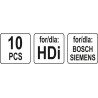 Kit demontare injectoare grup motor PSA Yato YT-05338