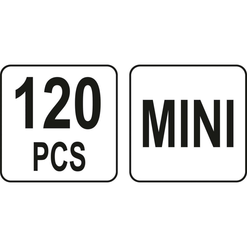 Set sigurante auto 120 PCS mini Yato
