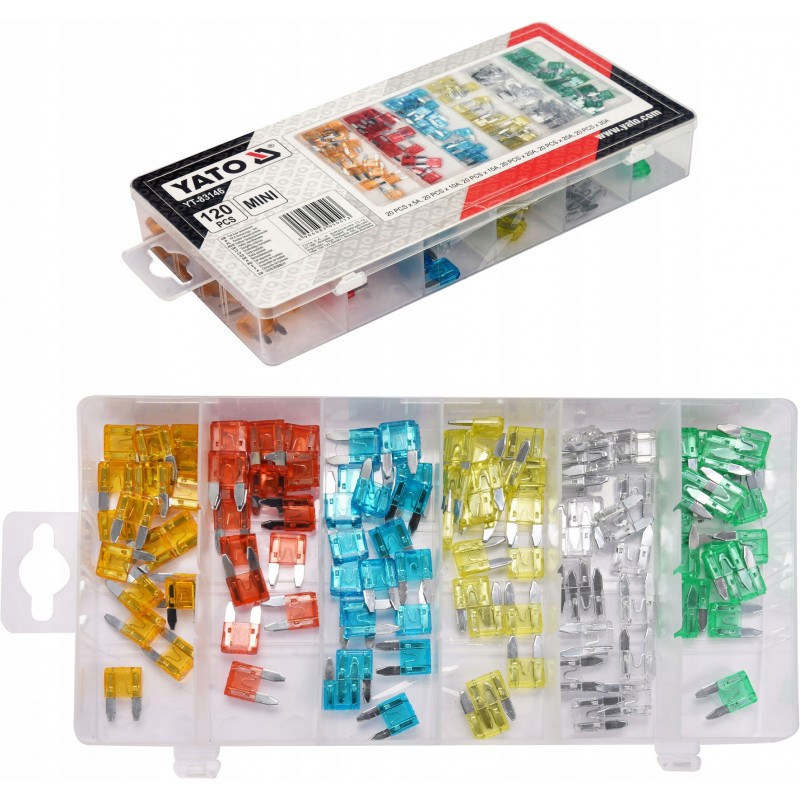Set sigurante auto 120 PCS mini Yato