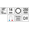 Cheie tubulara 16 mm lunga 250 mm pentru bujii auto Yato