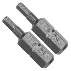 Biti de 25 mm 1/4" cu cap hexagonal H3 Yato