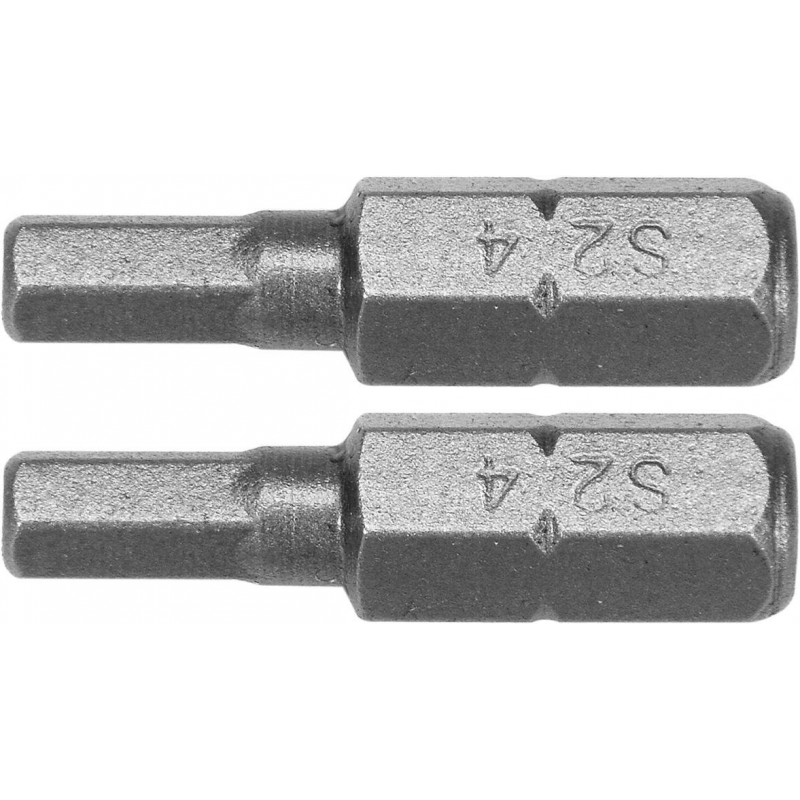Biti de 25 mm 1/4" cu cap hexagonal H4 Yato