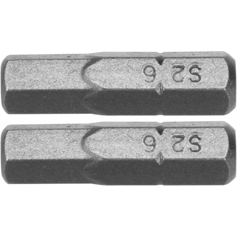 Biti de 25 mm 1/4" cu cap hexagonal H6 Yato