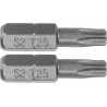 Biti de 25 mm 1/4" cu cap Torx T25 Yato