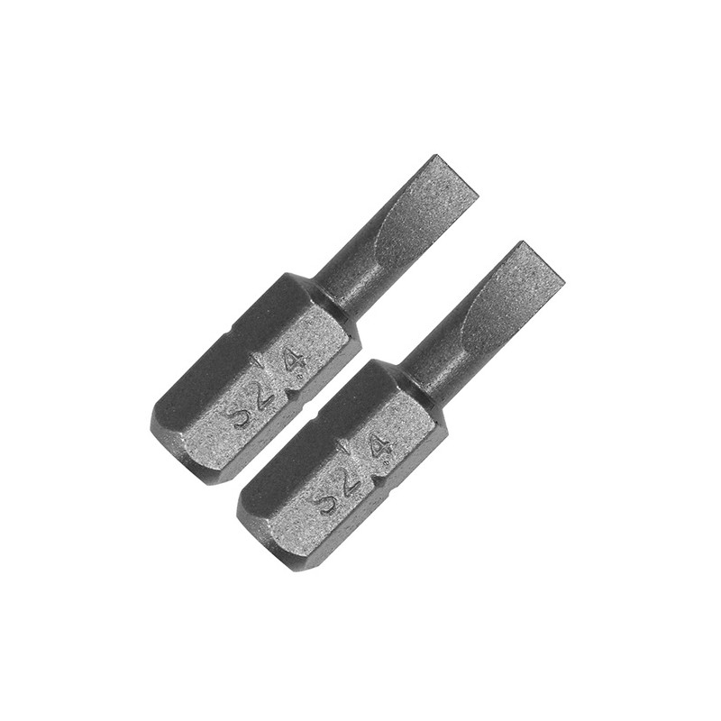 Biti de 25 mm 1/4" cu cap drept tip surubelnita SL4 Yato