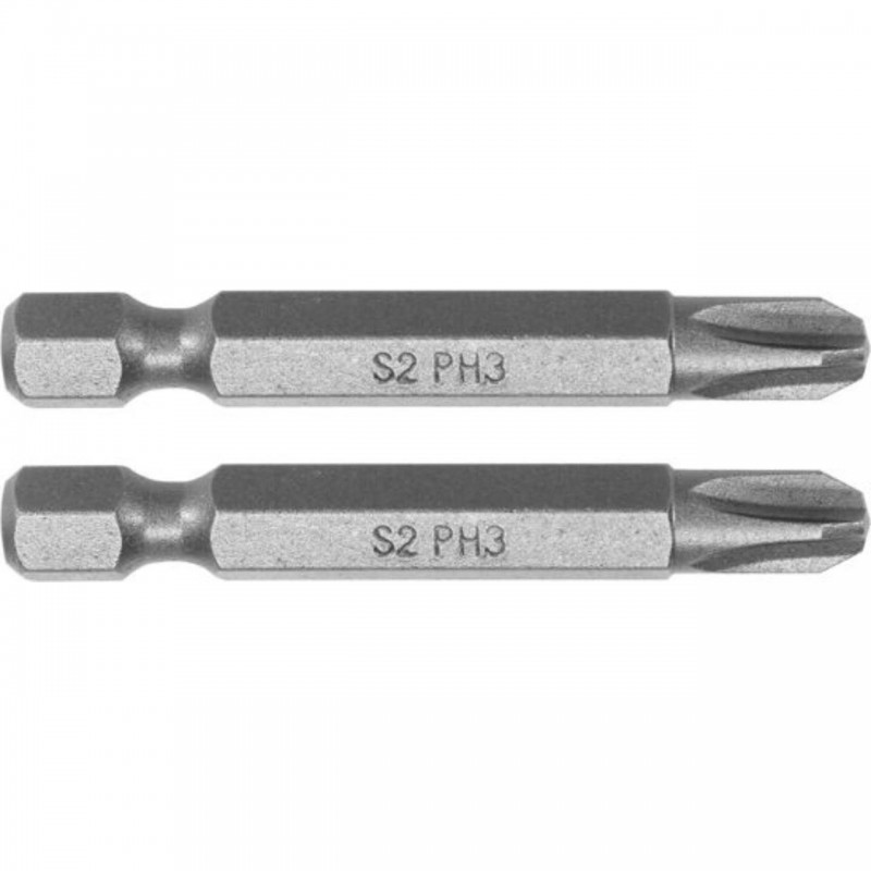 Biti de 50 mm 1/4" cu cap Phillips PH3 Yato