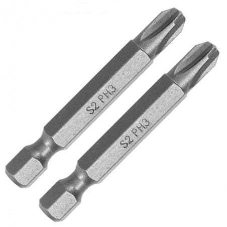 Biti de 50 mm 1/4" cu cap Phillips PH3 Yato