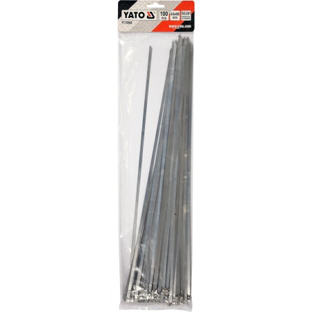 Coliere metalice reglabile din otel 4.6 x 400 mm Yato