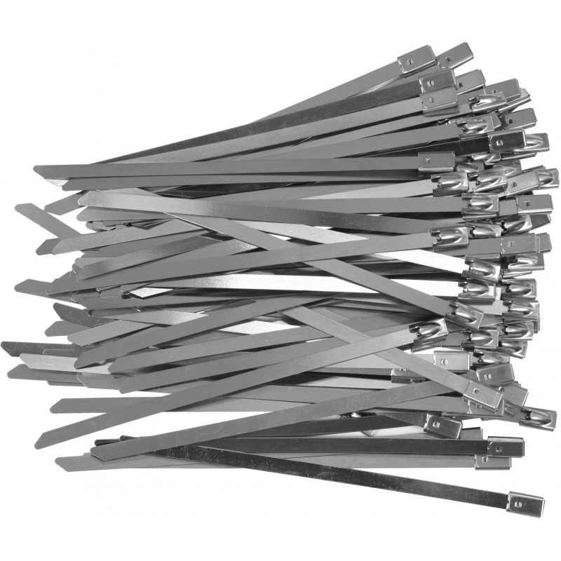 Coliere metalice reglabile din otel 4.6 x 500 mm Yato