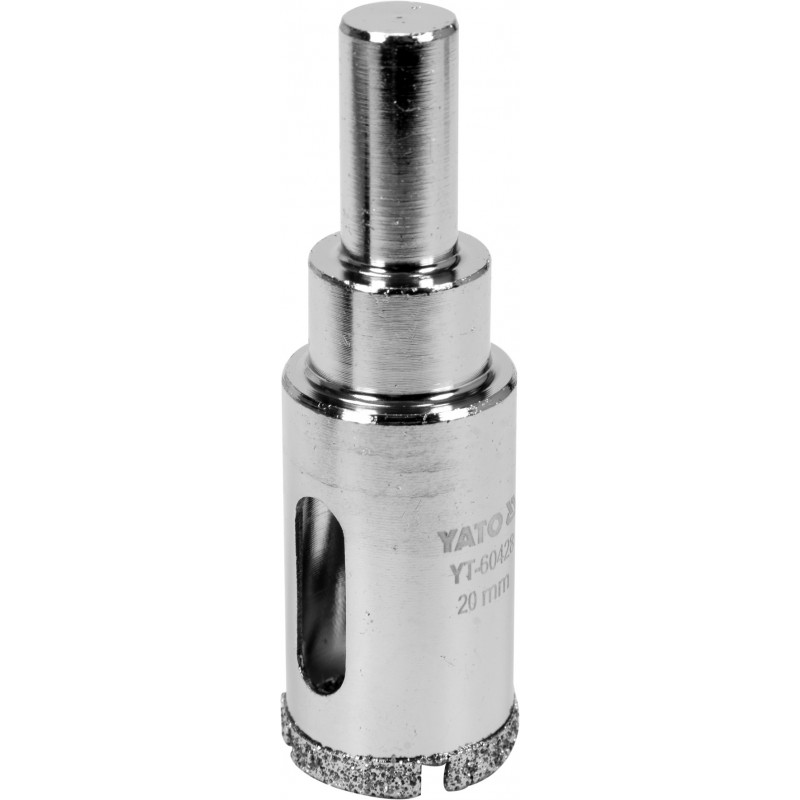 Carota diamantata 20 mm pentru placi ceramice Yato