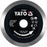 Disc diamantat continu 125 mm taiat ceramica cu polizor unghiular Yato