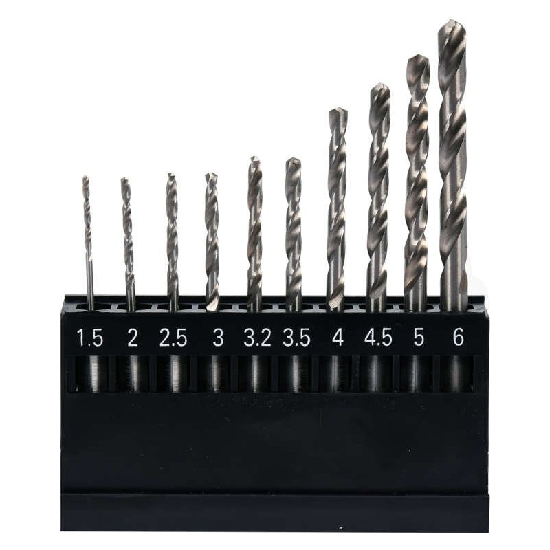 Set 10 burghie pentru metal 1.5 - 6.0 mm Yato