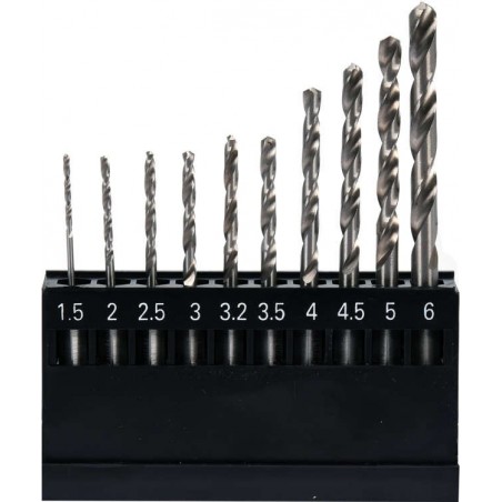 Set 10 burghie pentru metal 1.5 - 6.0 mm Yato