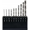 Set 10 burghie pentru metal 1.5 - 6.0 mm Yato