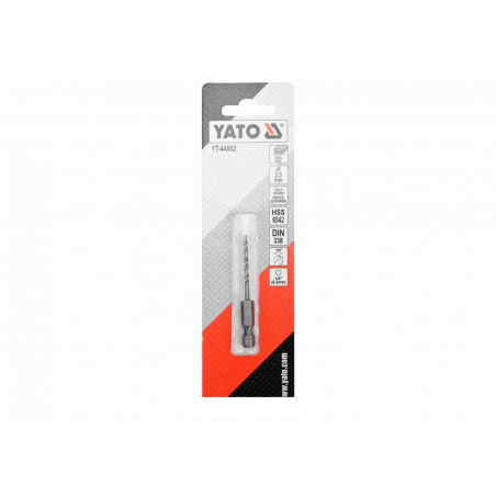 Burghiu metal 3.0 mm prindere hexagonala Yato