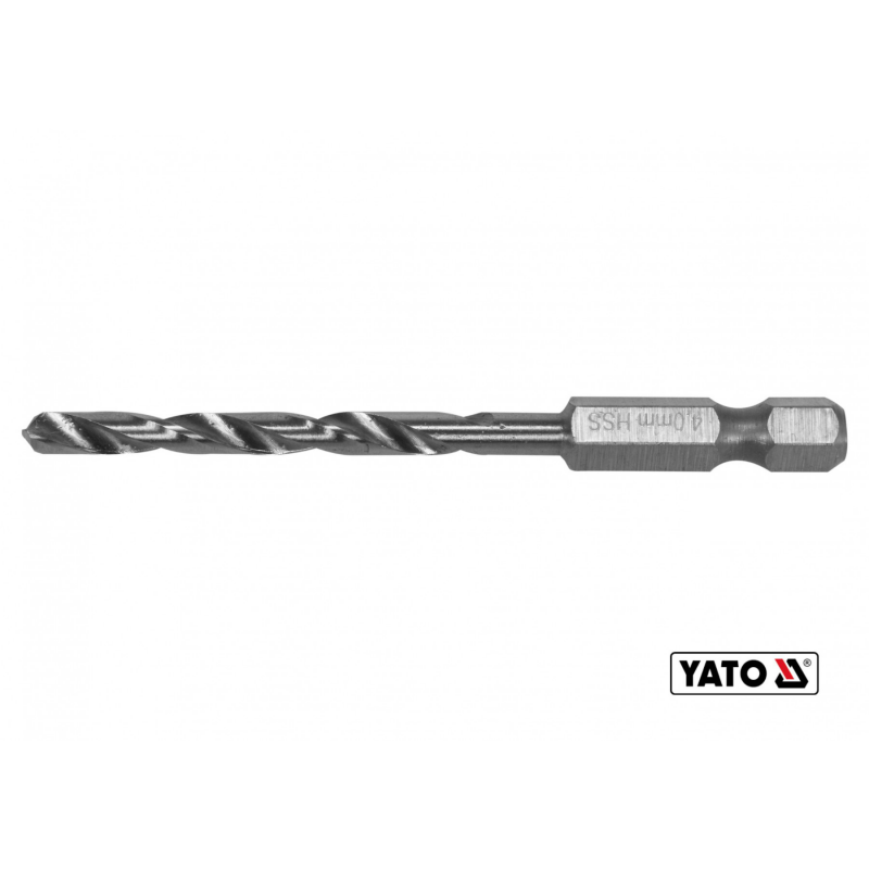 Burghiu metal 4.0 mm prindere hexagonala Yato