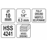 YT-33866 YATO Burghiu spiralat 10 x 100 mm pentru lemn