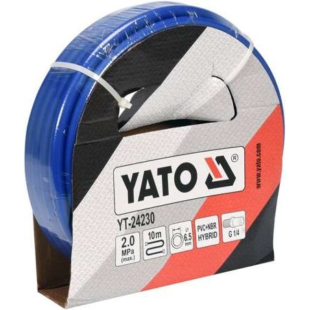 Furtun pneumatic 6.5 mm x 10 m prindere 1/4" Yato