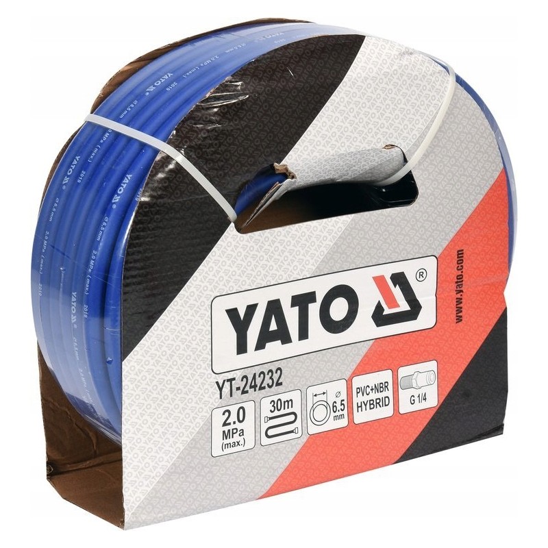 Furtun pneumatic 6.5 mm x 30 m prindere 1/4" Yato YT-24232